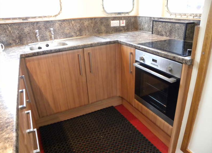 open plan galley